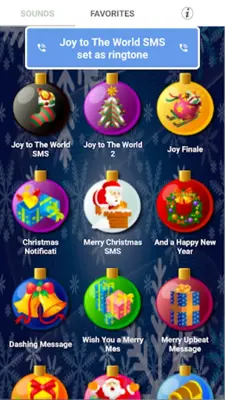 Christmas Notification Sounds android App screenshot 4